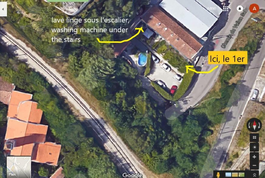 Petit Studio, Terrasse, Jardinet, Climatisation, Wifi Apartment Nice